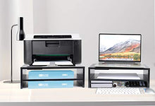 Load image into Gallery viewer, AELL2 Monitor Stand Riser - 16.5 Inch 2 Tier Desk Organizer Stand