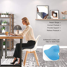 Load image into Gallery viewer, AESC01 Seat Cushion, Comfortable Gel-Enhanced Seat Pad for Office Chair Car Seat