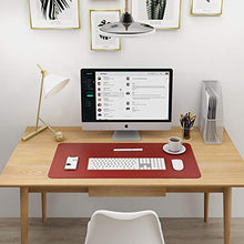 Load image into Gallery viewer, AEDP02 Dual-Sided Desk Pad - 31.5 Inch x 15.7 Inch Desk Mat