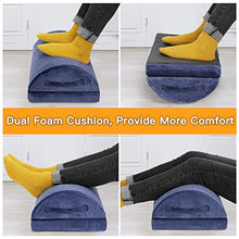 Load image into Gallery viewer, AEFR1 Adjustable Foot Rest - Ergonomic Footrest Cushion Reduces Pressure on Legs