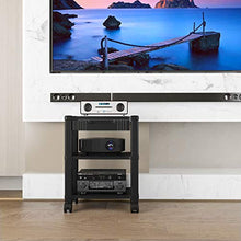 Load image into Gallery viewer, AEPS02 3 Tier Height Adjustable Printer Stand with Drawer for Printer, Scanner & Fax