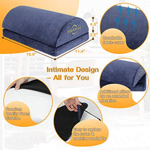 Load image into Gallery viewer, AEFR1 Adjustable Foot Rest - Ergonomic Footrest Cushion Reduces Pressure on Legs
