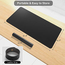 Load image into Gallery viewer, AEDP01 Desk Pad Protector - 31.4 x 15.7 inch Office Desk Mat