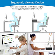 Load image into Gallery viewer, AELL2 Monitor Stand Riser - 16.5 Inch 2 Tier Desk Organizer Stand