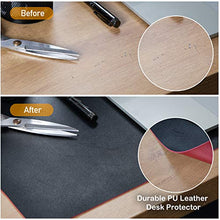 Load image into Gallery viewer, AEDP02 Dual-Sided Desk Pad - 31.5 Inch x 15.7 Inch Desk Mat