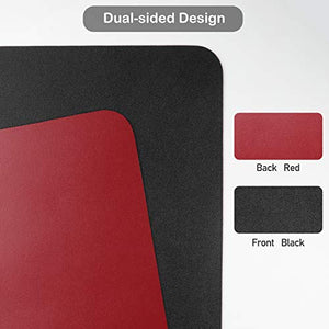 AEDP02 Dual-Sided Desk Pad - 31.5 Inch x 15.7 Inch Desk Mat