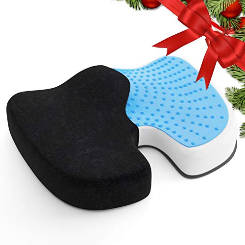 Lumbar Pillow Back Pain Support Seat Cushion Fr Car Office Chair Memory  Foam Pad