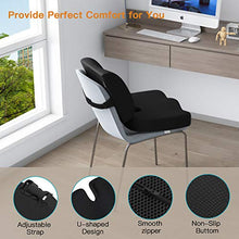 Load image into Gallery viewer, AESS01 Seat Cushion &amp; Lumbar Support - Memory Foam Ergonomic Lumbar Support Pillow
