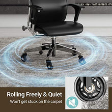 Load image into Gallery viewer, AECW01 Set of 5 Office Chair Caster Wheels
