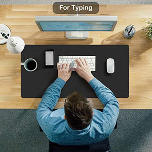 AEDP01 Desk Pad Protector - 31.4 x 15.7 inch Office Desk Mat